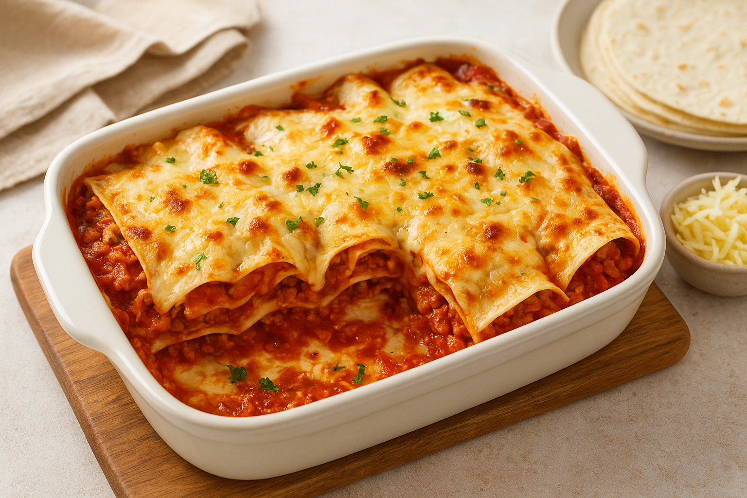Wrap Lasagne Bolognaise