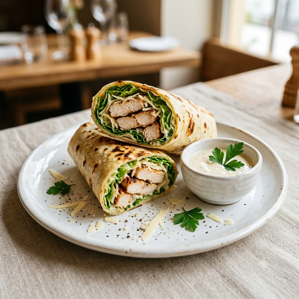 Wrap Caesar Poulet